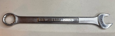 #ad Craftsman USA 44703 VA 7 8” Combo Wrench $15.00