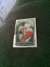 Ra'Shede Hageman RC 2014 Bowman Chrome Rookie Card # 118 Atlanta Falcons NFL. rookie card picture
