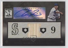 2010 Topps Tribute Relic Auto Black /50 Chone Figgins #TAR-CF Auto