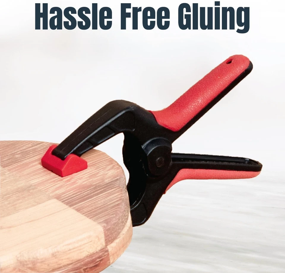 100pc Mini Spring Clamps Set - Nylon, 1" Opening - Image 4 of 4