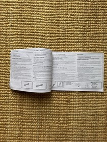 Sega Saturn Model 2 / Mk 2 Instruction Manual