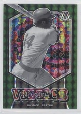 2021 Panini Mosaic Vintage Green Mosaic Prizm Jim Rice #V1 HOF 1d4