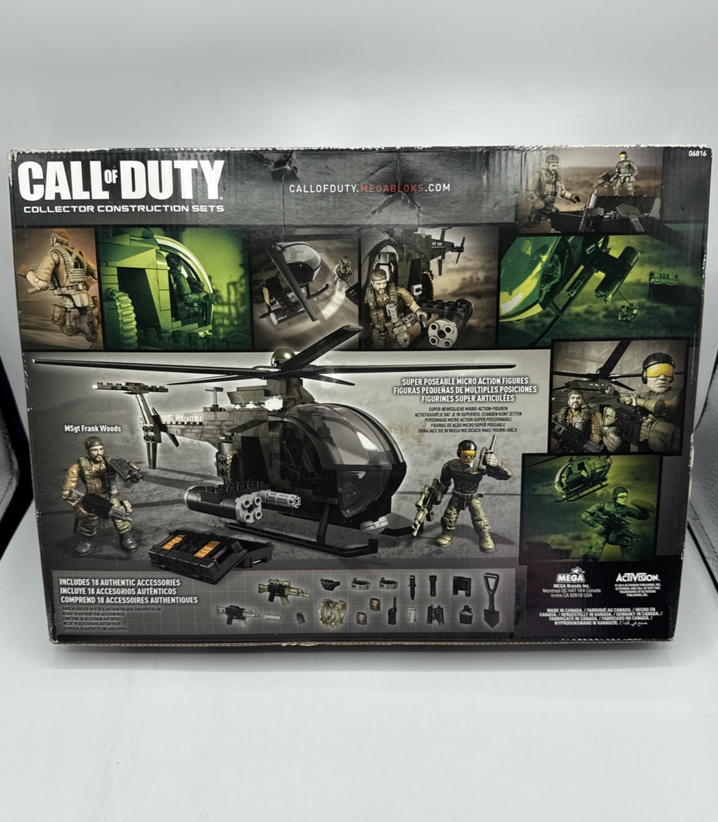 Mega Bloks Call of Duty Chopper Strike Collector Construction Set