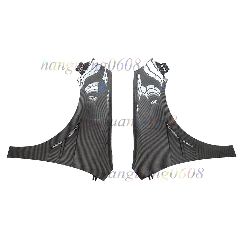 Carbon Fiber Fenders Side Air Outlet Cover For 2004UP VW Volkswagen GOLF5 GTI - Image 4 of 4