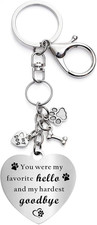 Pet Memorial Gifts for Loss of Dog, Rainbow Loss Sympathy Gift Bridge Keychain f