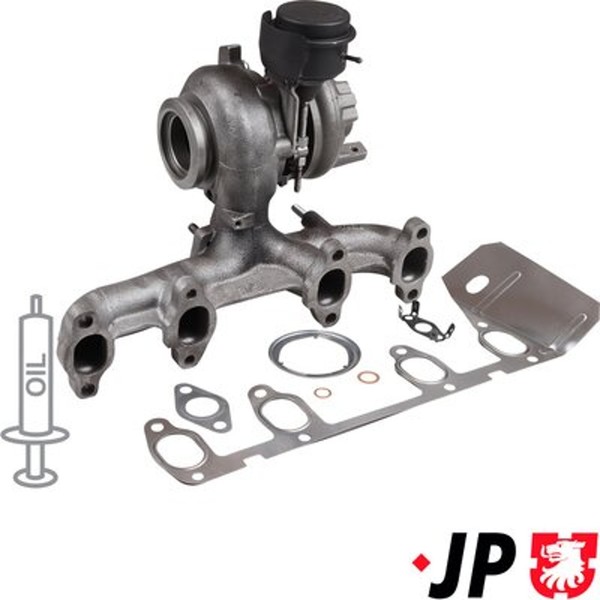 Lader Aufladung JP JP Group 1117406600 FüR VW 2CB Seat Altea Touran A3 2CJ 2KB 3-image