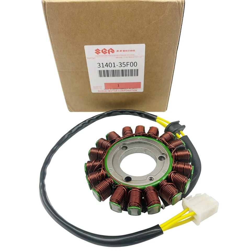OEM Stator For Suzuki 31401-35F10 31401-40F00 31401-18G00 Generator Magneto Foto 2 de 4