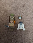 LEGO 75208 Star Wars Yoda's Hut Retired Minifigures Plus A Bonus Porg! Free Ship