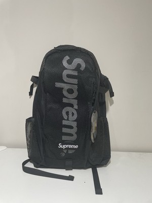 【美品】　Supreme black backpack 2000ss Supreme Logo Backpack Black - FW23 - US
