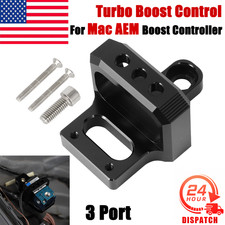 For Mac 3 Port Electronic Boost Control Solenoid Valve Holder Bracket Aluminum