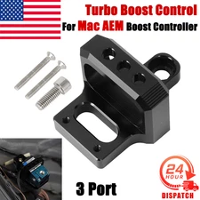 For MAC 3 Port Electronic Boost Control Solenoid Valve Holder Bracket Aluminum