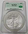 2024 American Silver Eagle CAC MS70