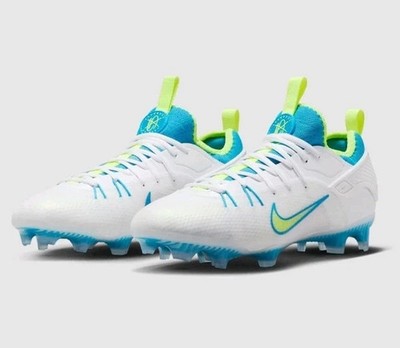 NEW Sz 7.5 Men Nike Huarache 9 Elite Low LAX SE Lacrosse Cleats White FV6147-100