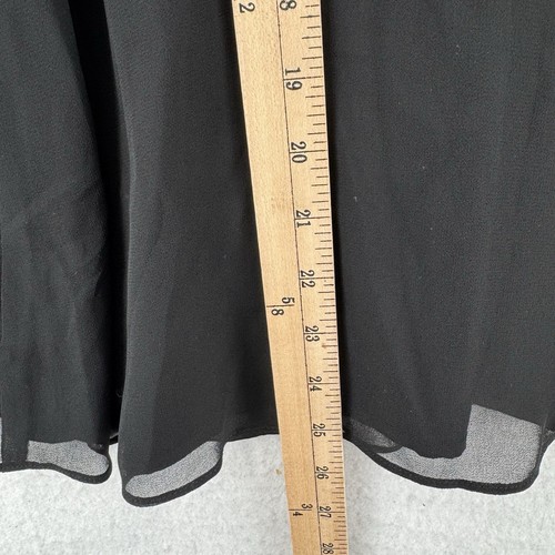 Express Strapless Dress Womens 2 Black Pleated Chiffon Mini Cocktail Party NWT - Picture 6 of 8