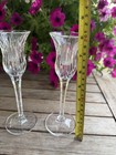 Vintage Mikasa 8” Crystal Icicles Candle Stick Holders Set Of 2 Tulip Shaped — photo 6