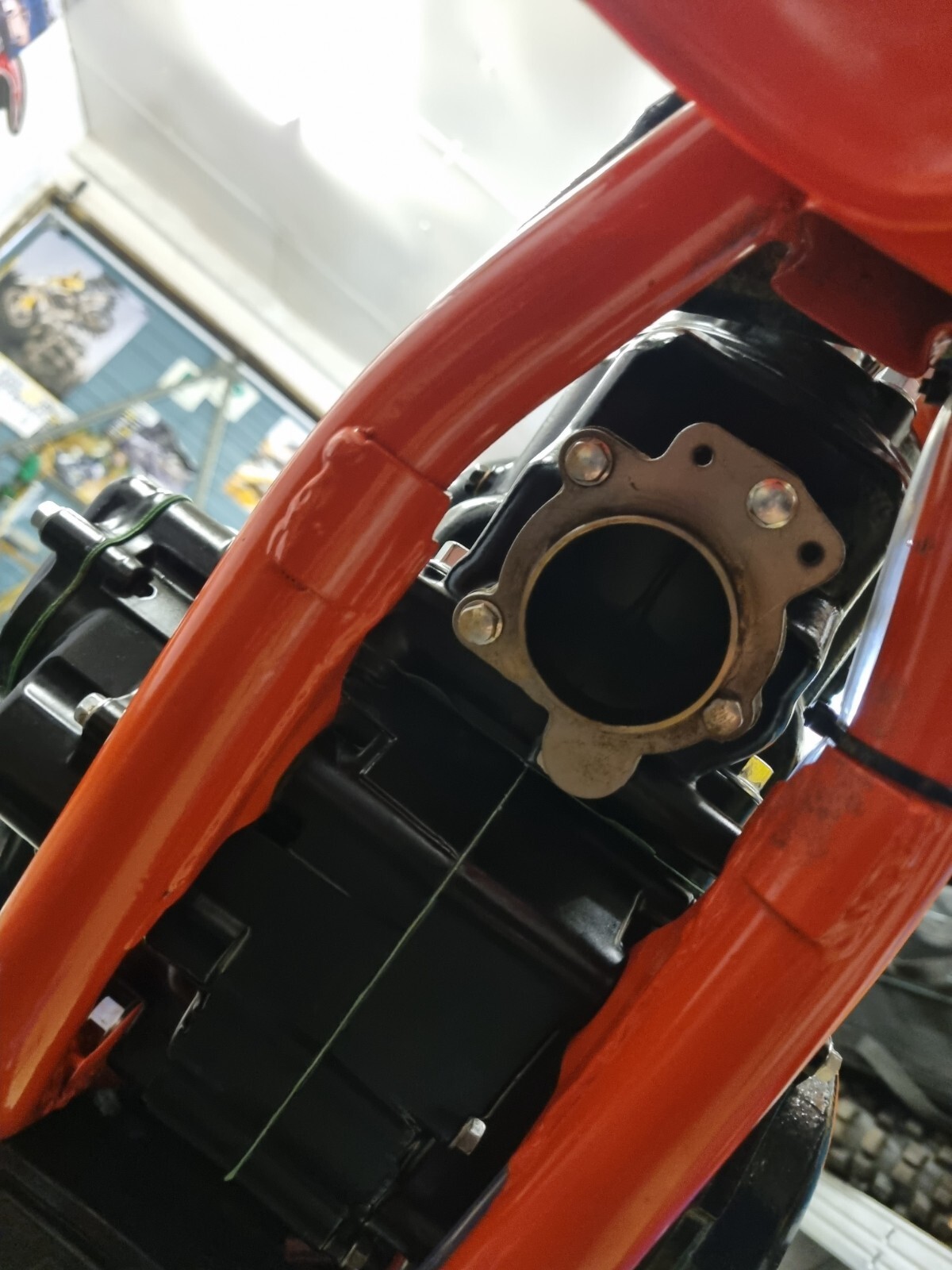 1985 Honda CR250 ATAC delete exhaust flange. eBay