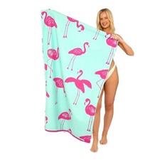Image of Jumbo Beach Towel Quick Dry Extra Large Bath Sheet Lightweight Sand Free Towels