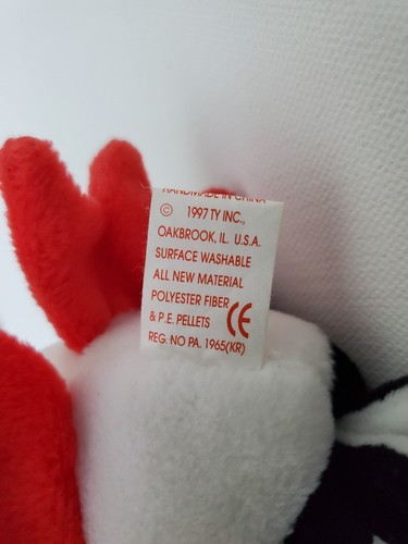 TY The Beanie Babies 1997 Puffer The Puffin Bird Toy with Tag - Picture 10 of 17