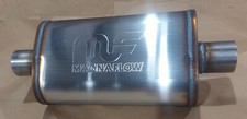 Sale Magnaflow 12216 Universal 5 X 8 Oval Straight-through Exhaust Muffler