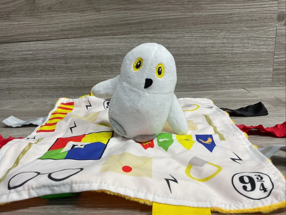 NUEVO Baby Jack Harry Potter Hedwig Mago Búho Lovey Manta de Seguridad Tirar Etiquetas Foto 2 de 4