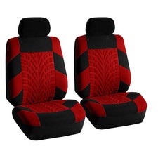 Bucket Seat Covers Set For Auto Suv Truck Van Red