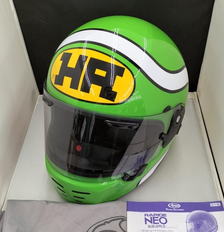Arai RAPIDE NEO Full Face Helmet M Size 57-58cm Retro Style 