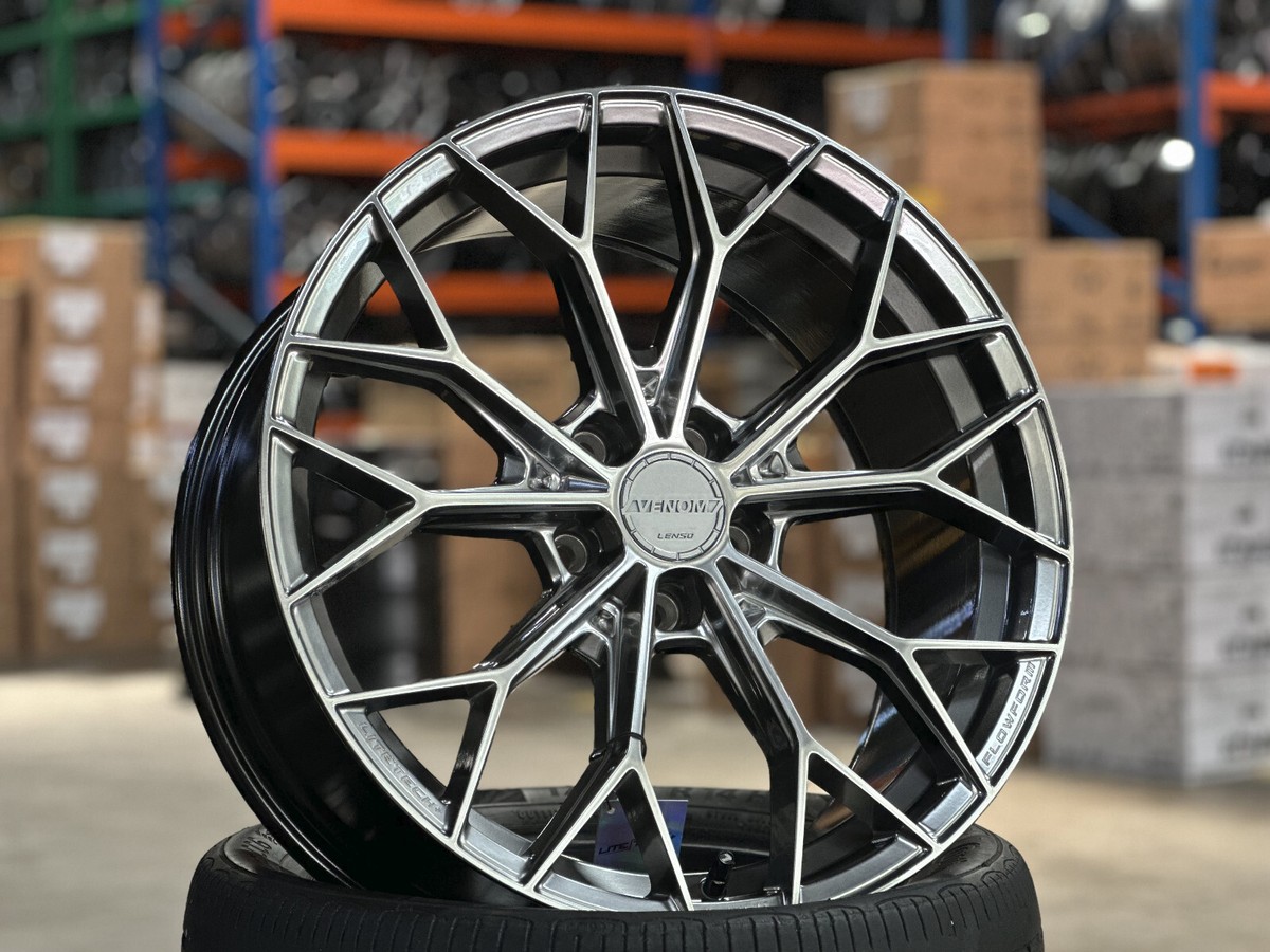 New 20x9 Lenso Venom VNA (4 wheel) 5x120 fit ALPHARD AGH40 Lexus