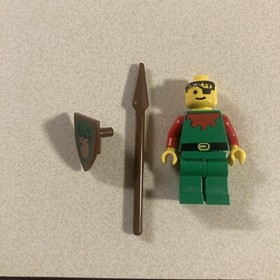 Genuine LEGO Castle Minifigure Shield Forestmen Deer Head Pattern 3846p48