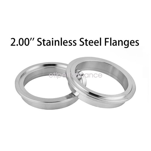4Pcs New Stainless Steel Flanges For 2.00" Outside Diameter Clamps - Picture 3 of 3