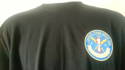 US MARINE CARRIER STRIKE GROUP ONE T-SHIRT