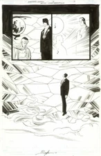 Danger's Dozen #5 p.13 3/4 Splash - 2008 art by Norm Breyfogle