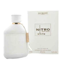 Nitro White Pour Homme by Dumont Paris 3.4 oz EDP Cologne for Men NIB