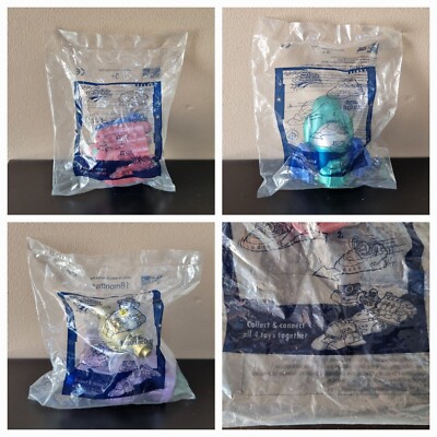 Neu 3/4 Teil Set KFC Toys Figuren Chicky Space Colony Raumschiff