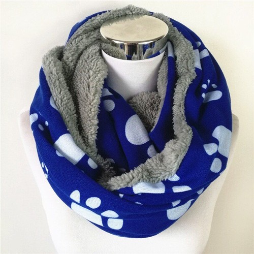 Women Infinity Scarf Plaid Blanket Scarves Acrylic Loop Tartan Neck Warmer 1Pc - Picture 26 of 26