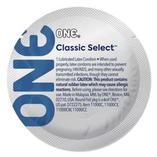 ONE Classic Select Lubricated Latex Bulk Condoms - Choose Amount