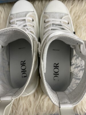 Dior B23 クリア ハイカット Dior B23 High Top Sneaker Dior Oblique Canvas 