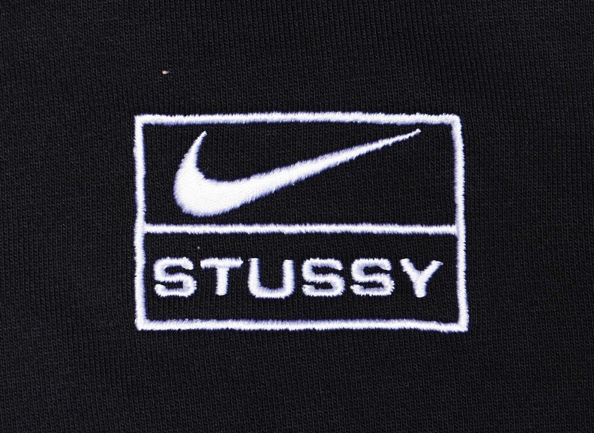 Nike x Stussy Washed Fleece Hoodie Black FJ9175/FJ9176-010 Nike x Stussy Washed Fleece Hoodie Black FJ9175/FJ9176-010