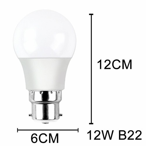 10X B22 LED Bright Bulb Globe Lamp Bayonet Screw Indoor Cool Warm White - Picture 6 of 13