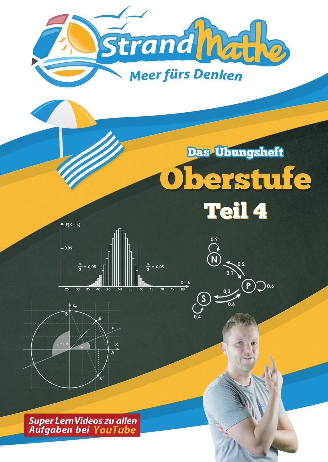 Thumbnail - Mathematik Oberstufe Teil 4 - Stochastik, Geometrie, Lineare Algebra -
