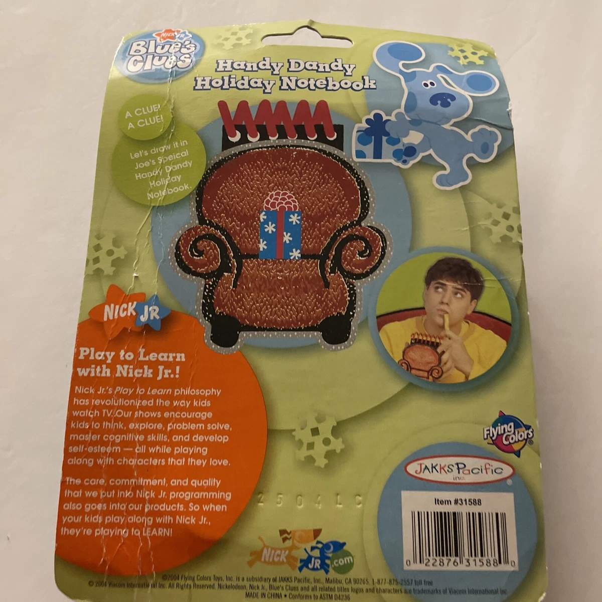 Blues Clues Thinking Chair Notebook