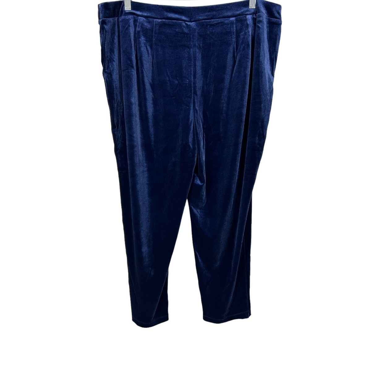 ◇EXPIRED GIRL◇ Signature Velvet Trackpants NAVY Lounge_WhippedTrackPant_Navy_W
