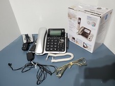 Sistema de respuesta digital inalámbrico/con cable Panasonic KX-TGF350 USADO EN EXCELENTE ESTADO * Leer...
