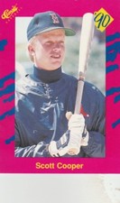 FREE SHIPPING-MINT-1990 Classic #T13 Scott Cooper Boston Red Sox 