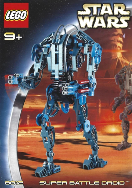 LEGO 8012 Technic Star Wars Episode 2 Super Battle Droid