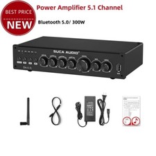 USB 5.1CH Power Amplifier Bluetooth 5.0 HiFi Home Theater SUCA Audio DA-5.1L