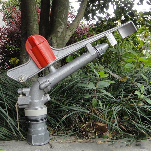 US 2'' Irrigation Spray Gun Sprinkler Gun Large 360°Adjustable Impact Area Water - Picture 5 of 10