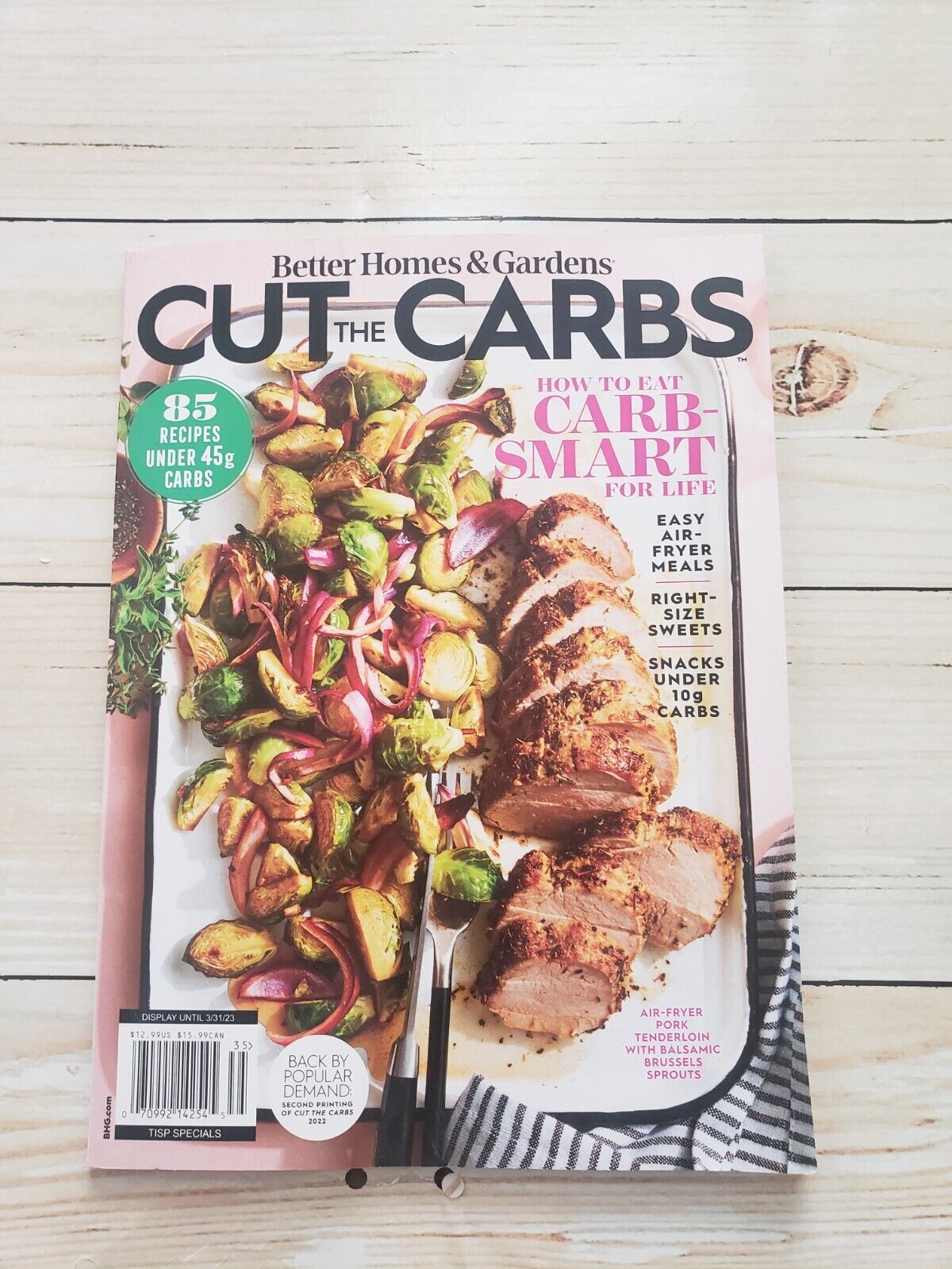 Better Homes & Gardens Cut the Carbs March 2023 Magazine How to Eat  Carb-Smart