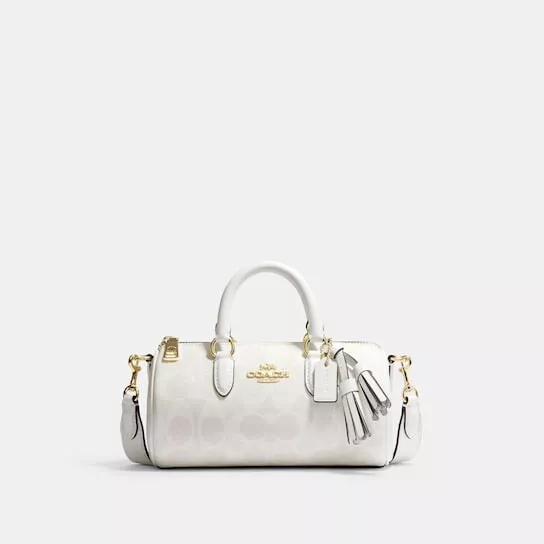 Gold satchel hotsell