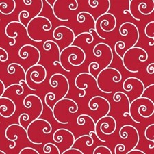 KimberBell Basics By Maywood Studio - Red Scrolls 8243-R