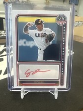 2024 COY JAMES PANINI STARS & STRIPES USA BASEBALL 4 CLR PATCH RELIC AUTO /25